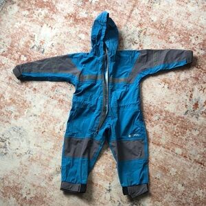 Oaki one-piece rainsuit 2T